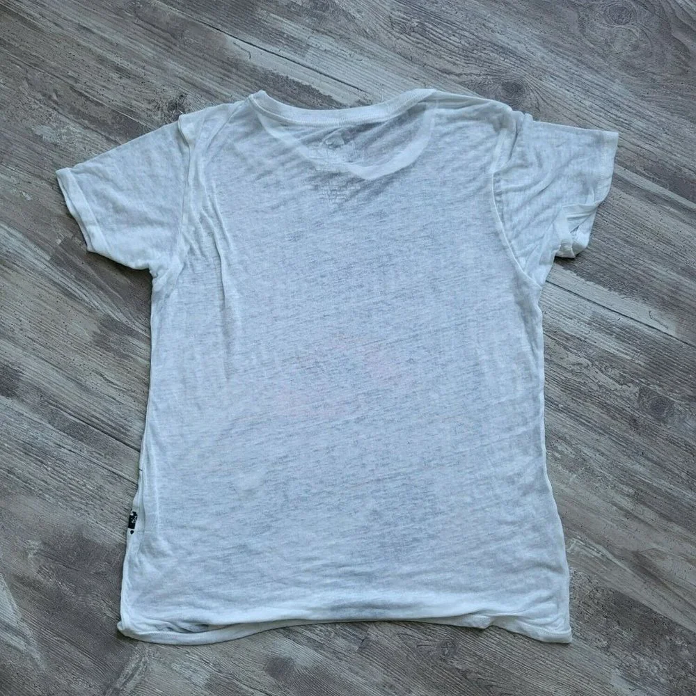 Jurassic World T-Rex Dinosaur White Light Short Sleeve  Neck Basic T Shirt M - Picture 7 of 7